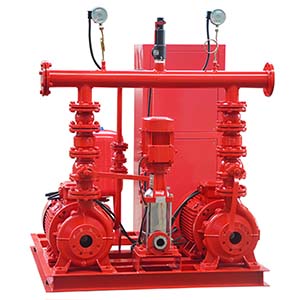 2E+J fire pump package