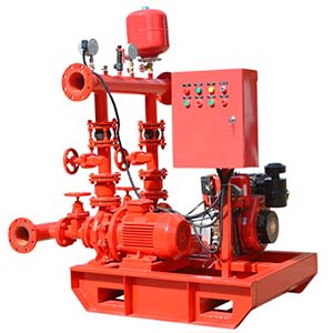 E+D small fire pump package